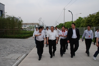 Deputy director of E.P. Department of Jiangsu Province Inspected IMO’s Protection Production