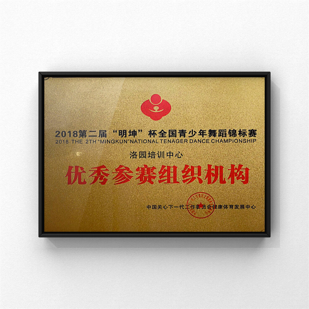 2018第二届“明坤”杯全国青少年舞蹈锦标赛优秀参赛组织机构