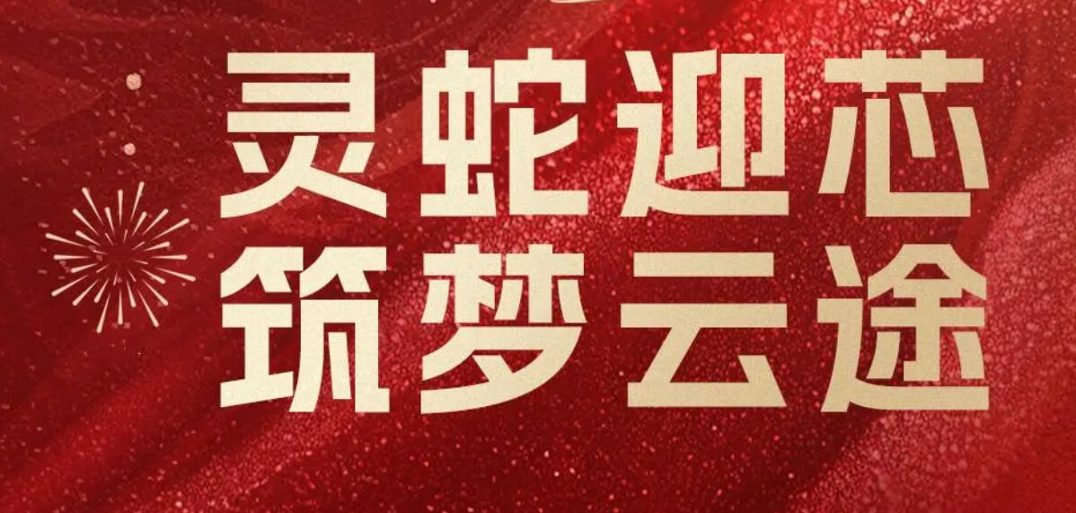 元旦 | 灵蛇迎芯，筑梦云途